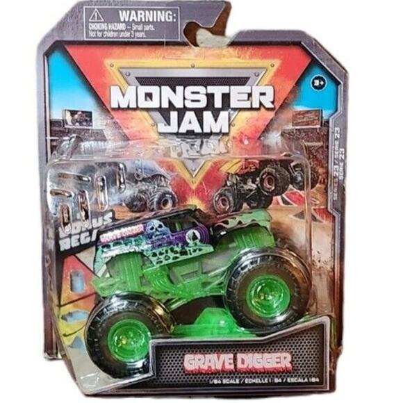 Monster Jam Spin Masters Gravedigger Series 23 Die-Cast 1:64 Scale 2021) NIB - Picture 1 of 5